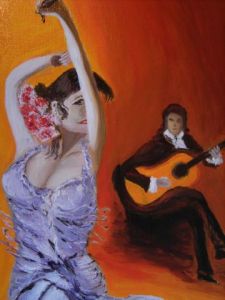 Voir le détail de cette oeuvre: danseuse de Flamenco